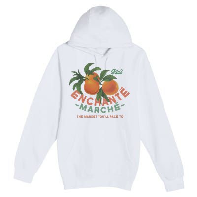 Enchante Lemon Daniel Ricciardo George Russell Wearing RIC3 Enchante Lemon Premium Pullover Hoodie