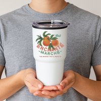 Enchante Lemon Daniel Ricciardo George Russell Wearing RIC3 Enchante Lemon Tumbler