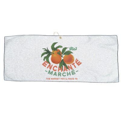 Enchante Lemon Daniel Ricciardo George Russell Wearing RIC3 Enchante Lemon Large Microfiber Waffle Golf Towel