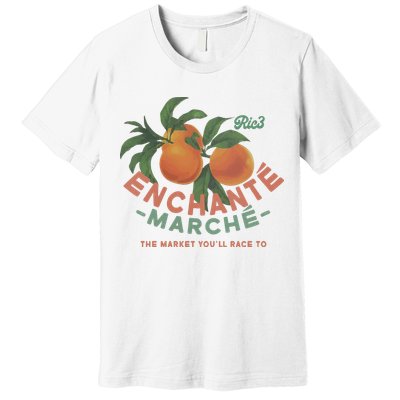 Enchante Lemon Daniel Ricciardo George Russell Wearing RIC3 Enchante Lemon Premium T-Shirt