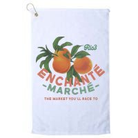 Enchante Lemon Daniel Ricciardo George Russell Wearing RIC3 Enchante Lemon Golf Towel