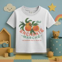 Enchante Lemon Daniel Ricciardo George Russell Wearing RIC3 Enchante Lemon Toddler T-Shirt