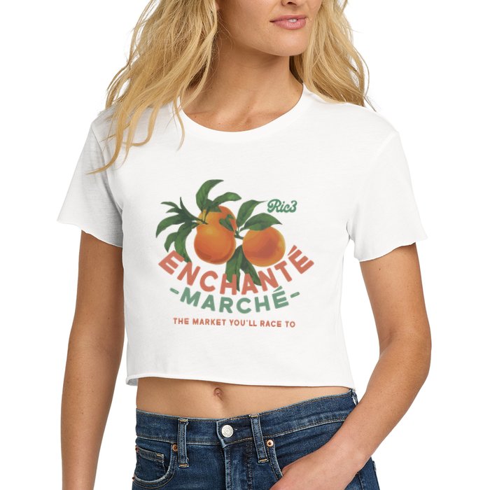 Enchante Lemon Daniel Ricciardo George Russell Wearing RIC3 Enchante Lemon Crop Top