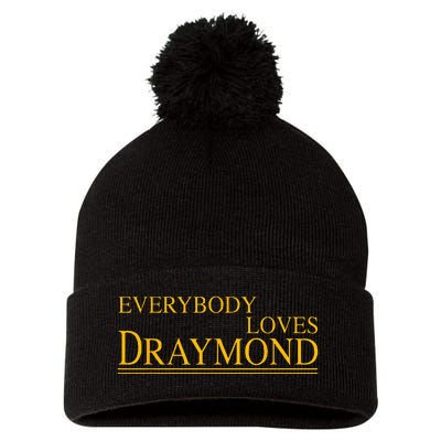 Everybody Loves Draymond Bay Area Basketball Fan Pom Pom 12in Knit Beanie