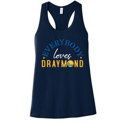 Everybody Loves Draymond Bay Area Basketball Women's Racerback Tank