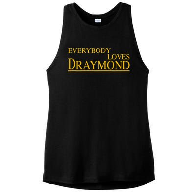 Everybody Loves Draymond Bay Area Basketball Fan Ladies PosiCharge Tri-Blend Wicking Tank