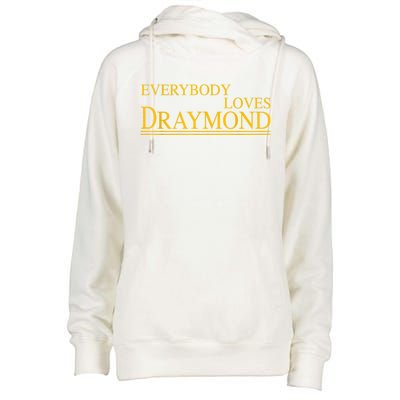 Everybody Loves Draymond Bay Area Basketball Fan Womens Funnel Neck Pullover Hood