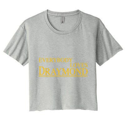 Everybody Loves Draymond Bay Area Basketball Fan Women's Crop Top Tee