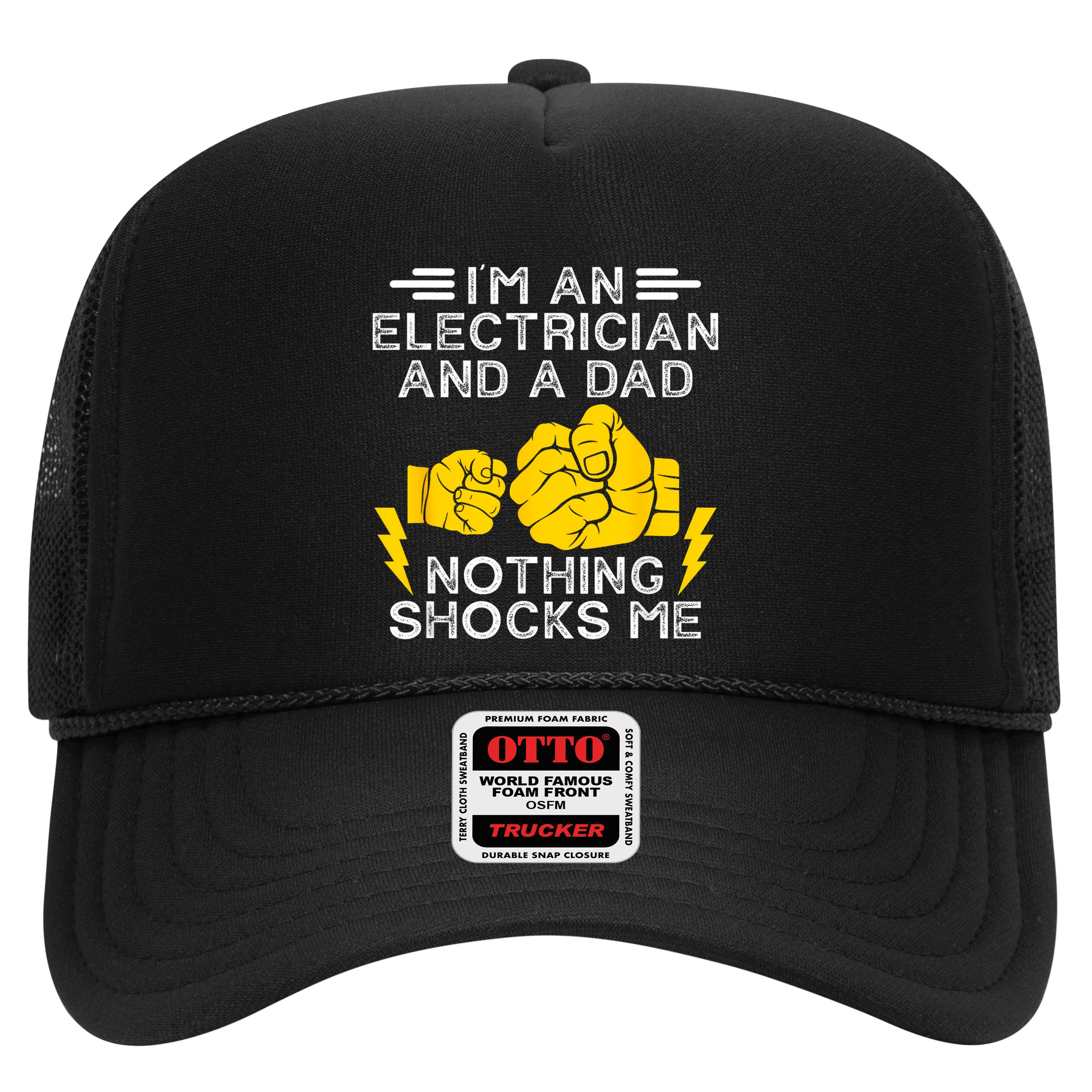Electrician Lineman Dad Joke For Electrical Engineer Father Hat