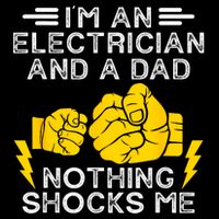 Electrician Lineman Dad Joke For Electrical Engineer Father Cropped Pullover Crew