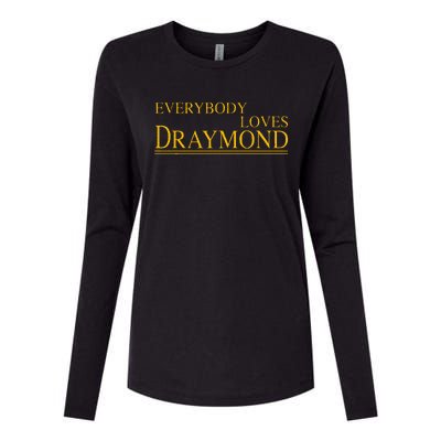 Everybody Loves Draymond Womens Cotton Relaxed Long Sleeve T-Shirt