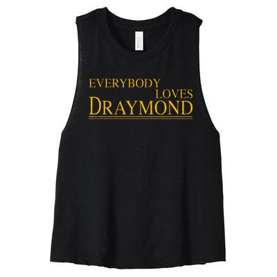 Everybody Loves Draymond Women's Racerback Cropped Tank