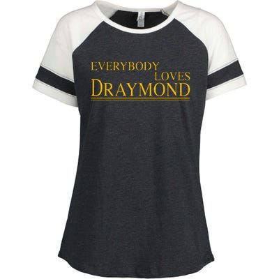 Everybody Loves Draymond Enza Ladies Jersey Colorblock Tee