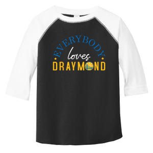 Everybody Loves Draymond Bay Area Basketball Toddler Fine Jersey T-Shirt