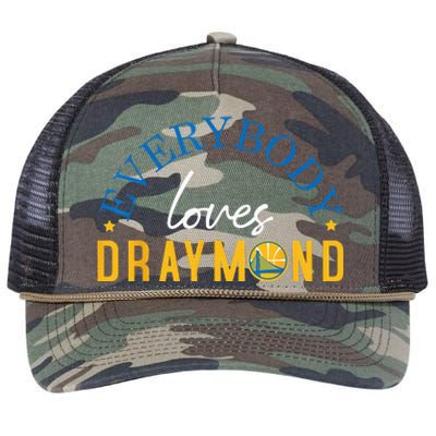 Everybody Loves Draymond Bay Area Basketball Retro Rope Trucker Hat Cap