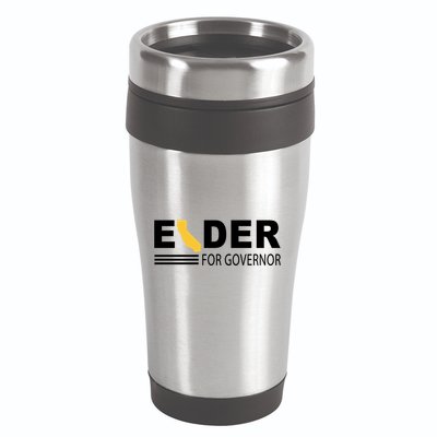 Elder For Governor California 16oz Travel Tumbler