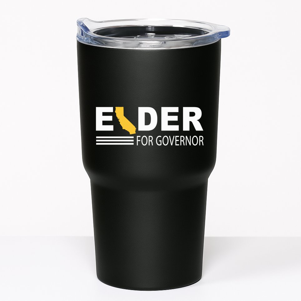 Elder For Governor California Tumbler