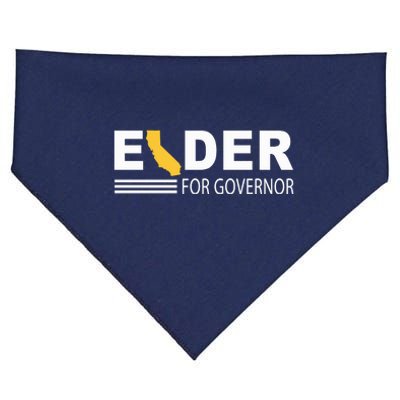 Elder For Governor California USA-Made Doggie Bandana