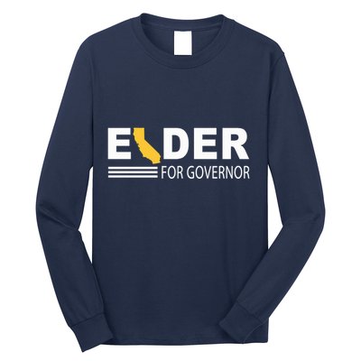 Elder For Governor California Long Sleeve Shirt