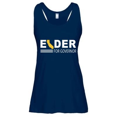 Elder For Governor California Ladies Essential Flowy Tank