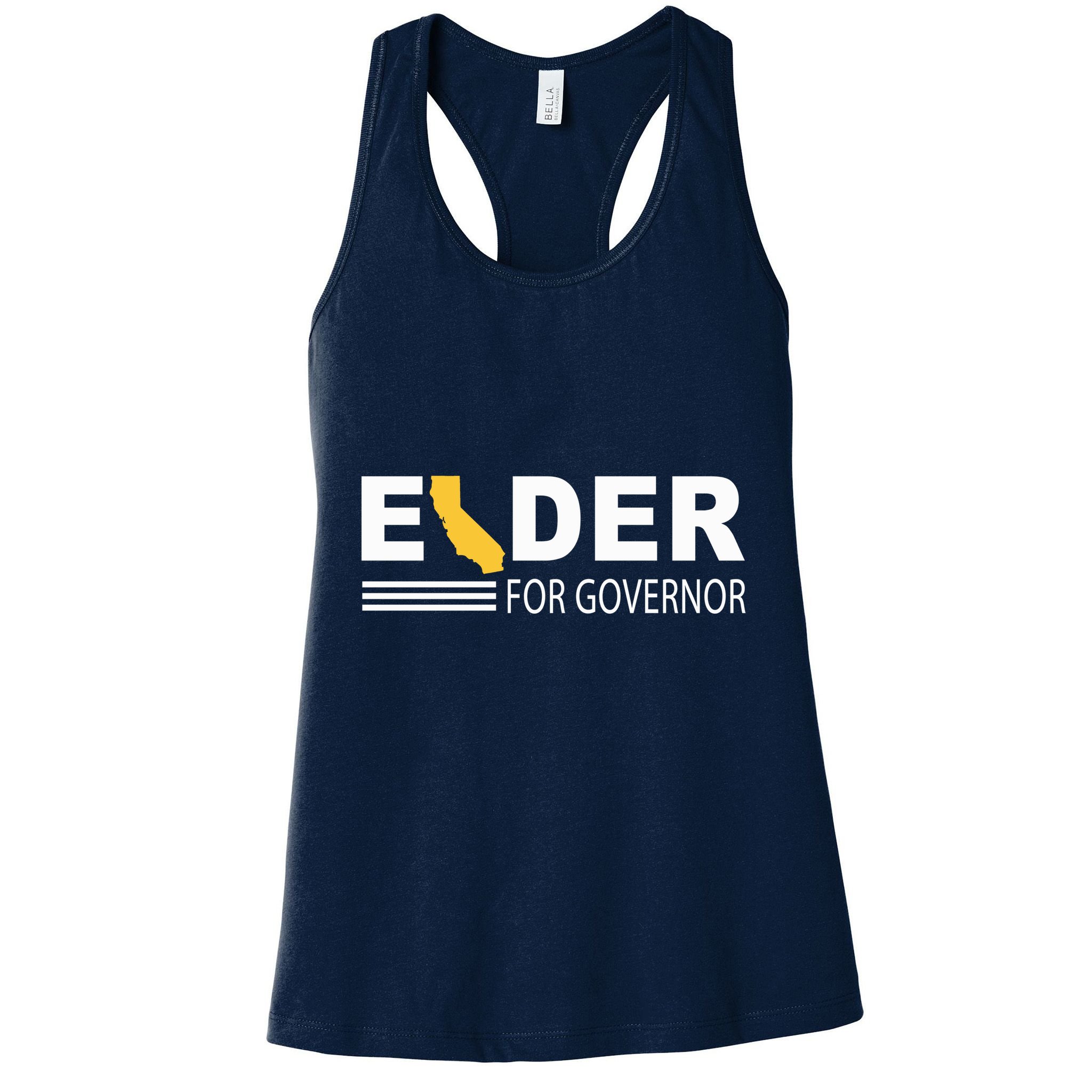 Elder For Governor California Womens Tank Top