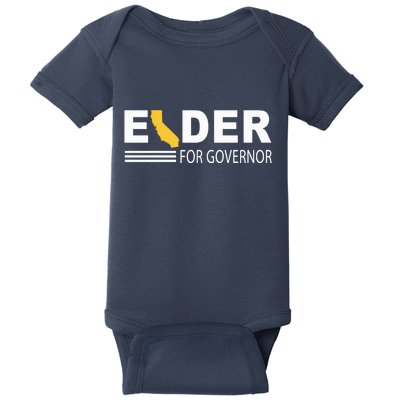 Elder For Governor California Baby Bodysuit