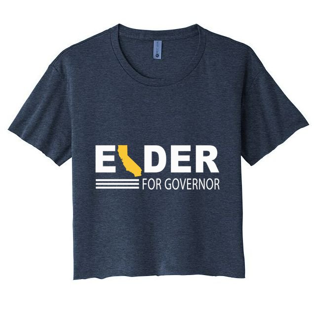 Elder For Governor California Crop Top