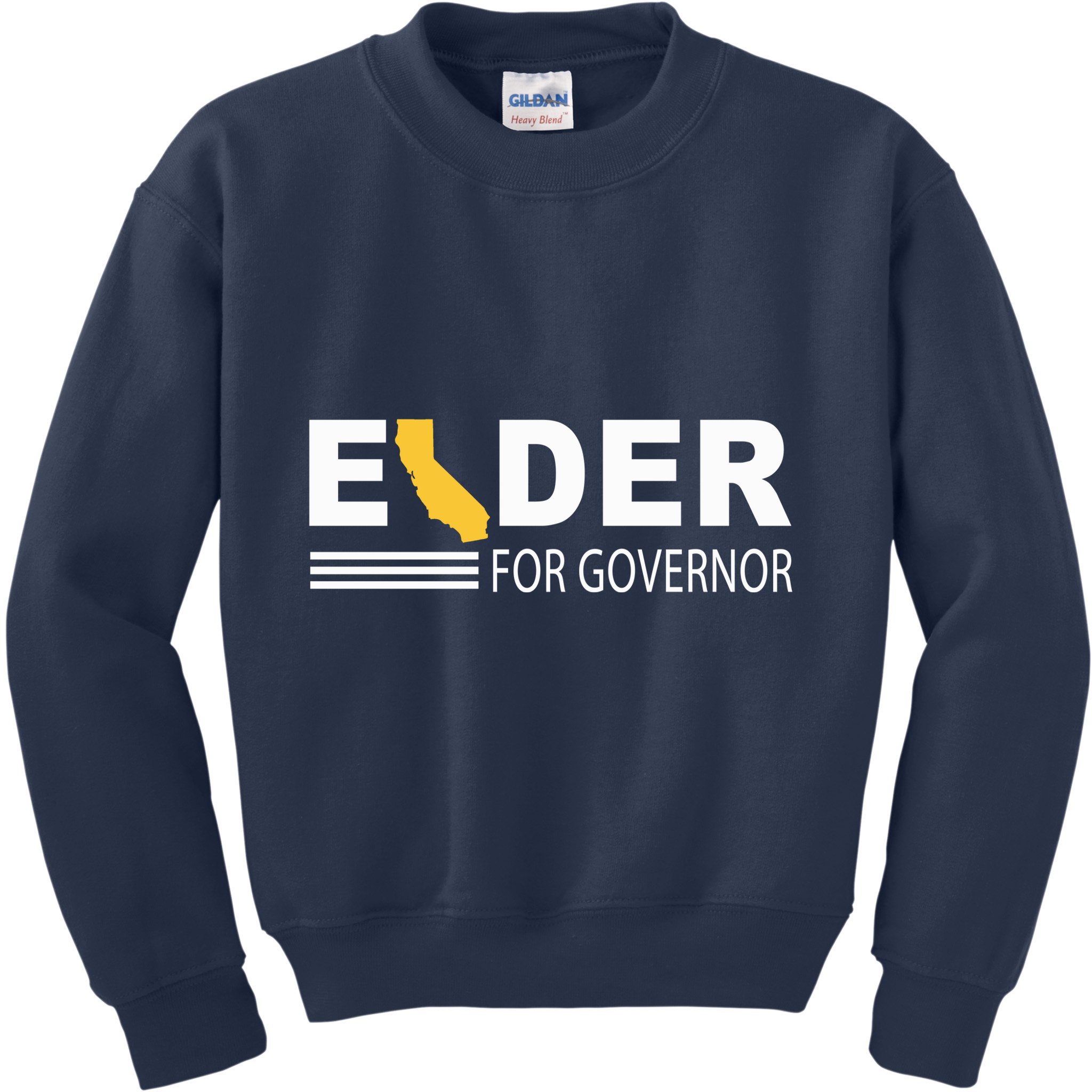 Elder For Governor California Kids Sweatshirt