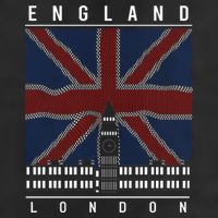 England London 7 Panel Mesh Trucker Snapback Hat