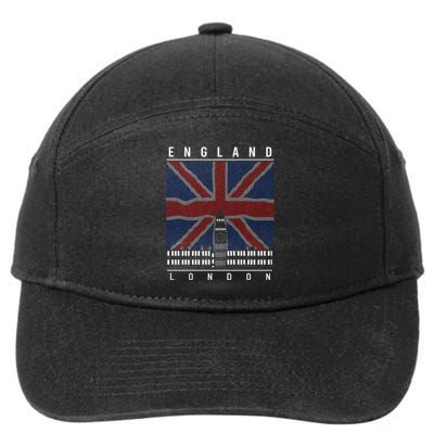 England London 7-Panel Snapback Hat