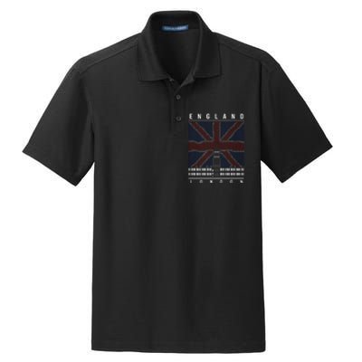 England London Dry Zone Grid Polo