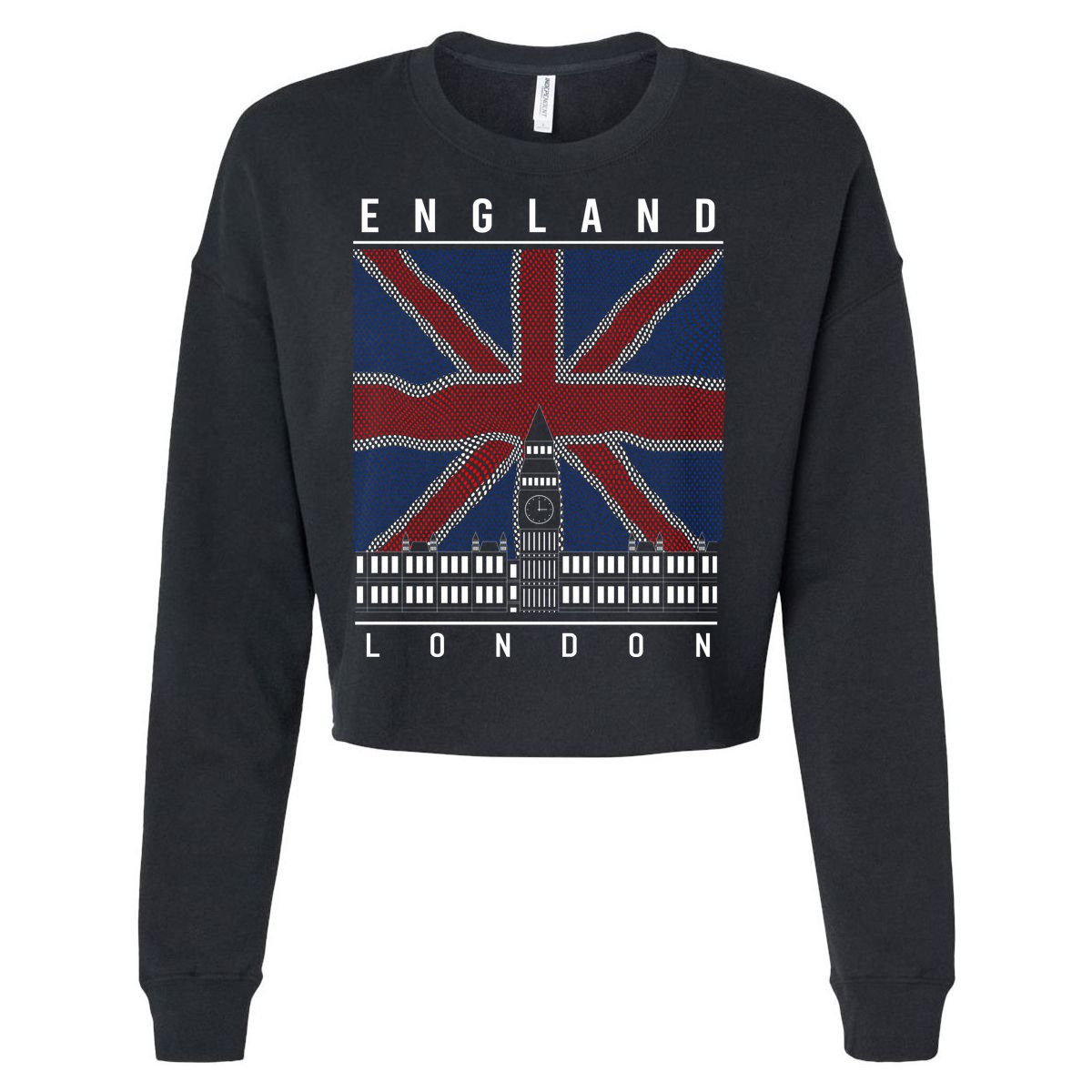 England London Cropped Pullover Crew