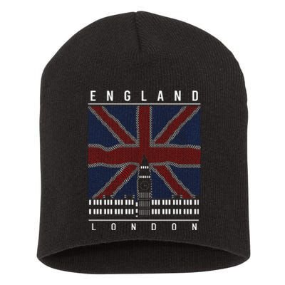 England London Short Acrylic Beanie