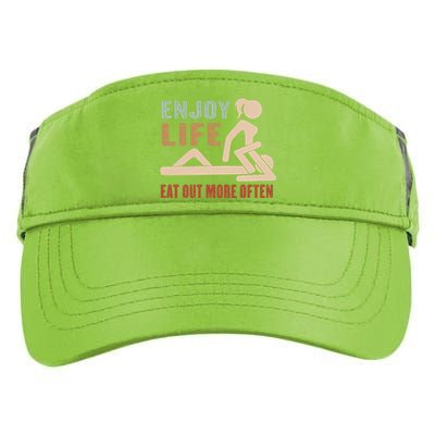 Enjoy Life Eat Out More Often Adult Drive Performance Visor