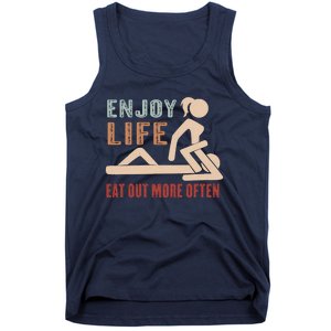 Enjoy Life Eat Out More Often Tank Top