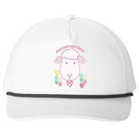 Ewe Love Each Other Snapback Five-Panel Rope Hat