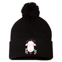 Ewe Love Each Other Pom Pom 12in Knit Beanie