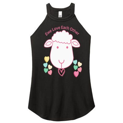 Ewe Love Each Other Women’s Perfect Tri Rocker Tank