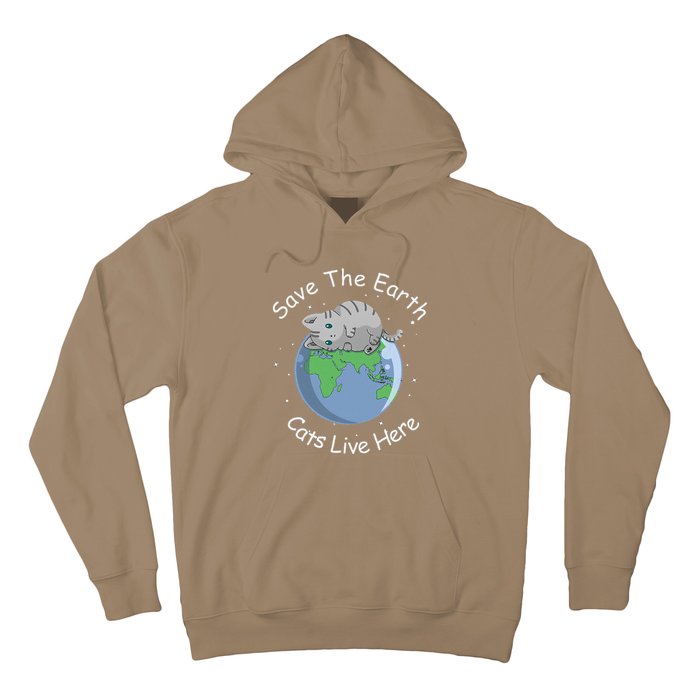 Earth Lovers Earth Day Earth Day Cat Earth Day Hoodie