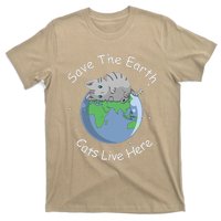 Earth Lovers Earth Day Earth Day Cat Earth Day T-Shirt