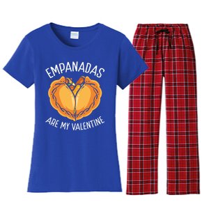 Empada Lover Empanadas Are My Valentine Colombia Venezuela Gift Women's Flannel Pajama Set