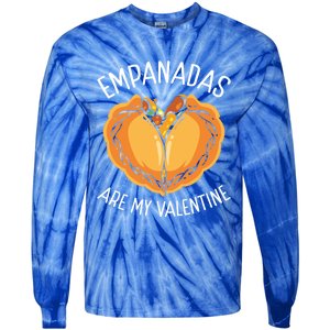 Empada Lover Empanadas Are My Valentine Colombia Venezuela Gift Tie-Dye Long Sleeve Shirt