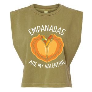 Empada Lover Empanadas Are My Valentine Colombia Venezuela Gift Garment-Dyed Women's Muscle Tee