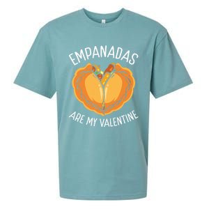 Empada Lover Empanadas Are My Valentine Colombia Venezuela Gift Sueded Cloud Jersey T-Shirt