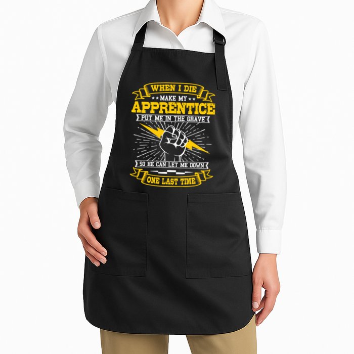 Electrician Lineman Electricity Wiring Electrical Engineer Apron