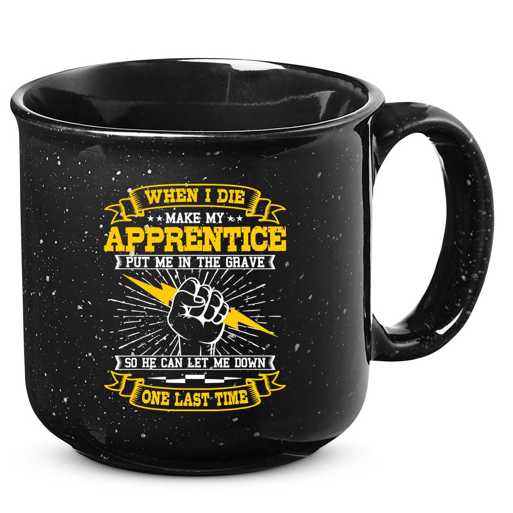 Electrician Lineman Electricity Wiring Electrical Engineer 15oz Campfire Ceramic Mug