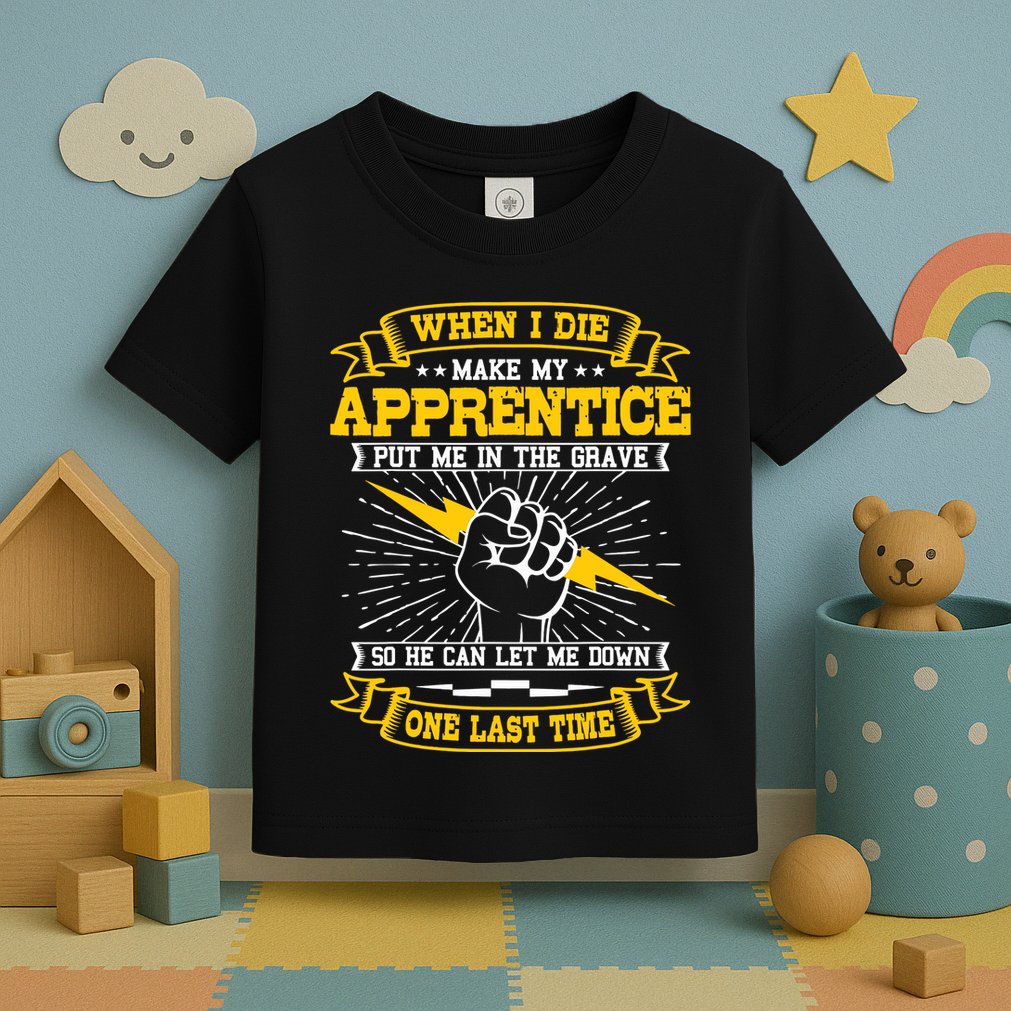 Electrician Lineman Electricity Wiring Electrical Engineer Toddler T-Shirt