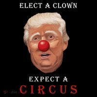 Elect a Clown Expect a Circus Youth Performance Sprint T-Shirt
