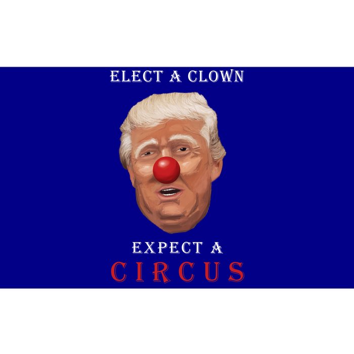 Elect a Clown Expect a Circus Bumper Sticker