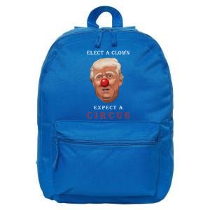 Elect a Clown Expect a Circus 16 in Basic Backpack